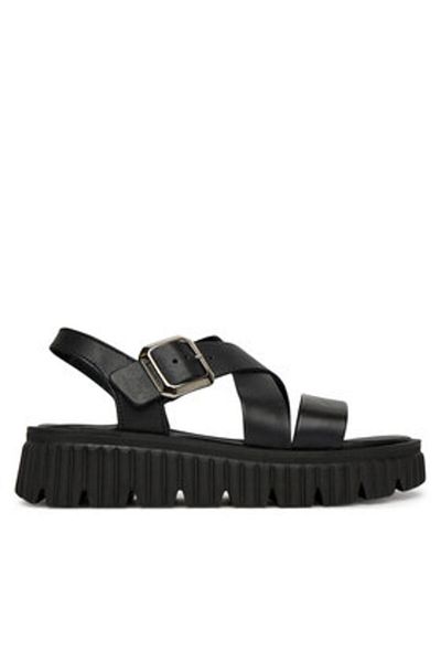Tamaris Women's Sandals black TAMARIS-1-28705-44 001 BLACK