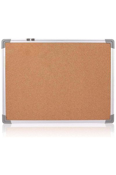 MARKQ Cork Board [60x45cm] Large Wall-mounted Bulletin And Notice Board