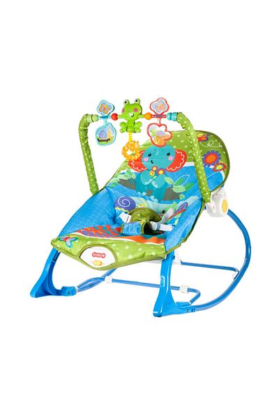 JHT Balansoar Multifunctional 3 in 1 JHT Home, 0-18kg, Bara de jucarii detasabila, Muzica si Vibratii li