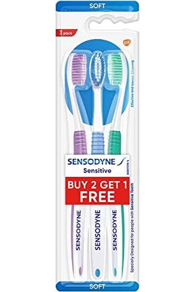 Sensodyne Sensitive Toothbrush (2+1 Pack)