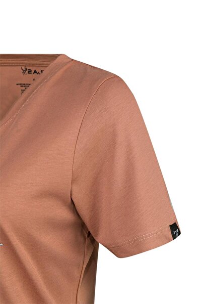 2AS Γυναικείο μπλουζάκι με στάμπα με λαιμόκοψη 402