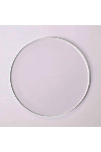 Bilhan 10 Adet Şeffaf Pleksi 11 cm Çap Üzeri Boş Süslemeye Uygun