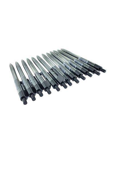 OEM Set of 12 mechanical pens, writing thickness 0.7mm, black ink, Arrow model 38891, ergonomic design,