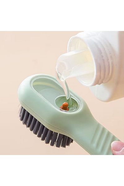 Aptel Perie pantofi, cu recipient pentru sapun, plastic, alb, 17 cm