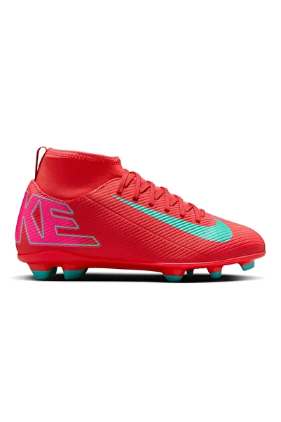 Nike Mercurial Jr Superfly 10 Club Fg/Mg Дитячі червоні футбольні бутси FQ8318-800