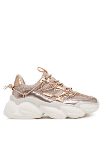Steve Madden Women's Sneakers beige STEVE MADDEN-SM11002961 SG3 SILVER / GOLD CREAM