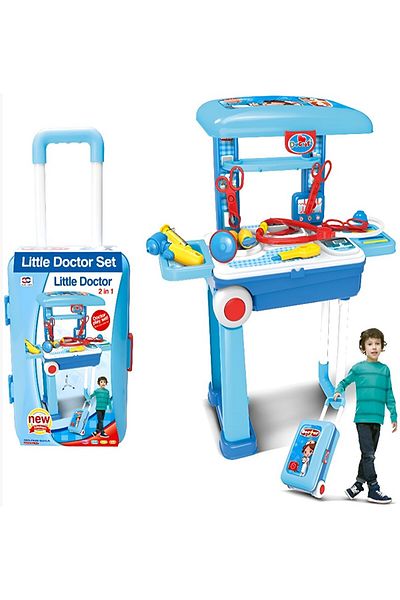 rexa 2-in-1 Little Doctor Play Set – Medical Kit with Carry Case for Kids