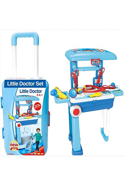 rexa 2-in-1 Little Doctor Play Set – Medical Kit with Carry Case for Kids