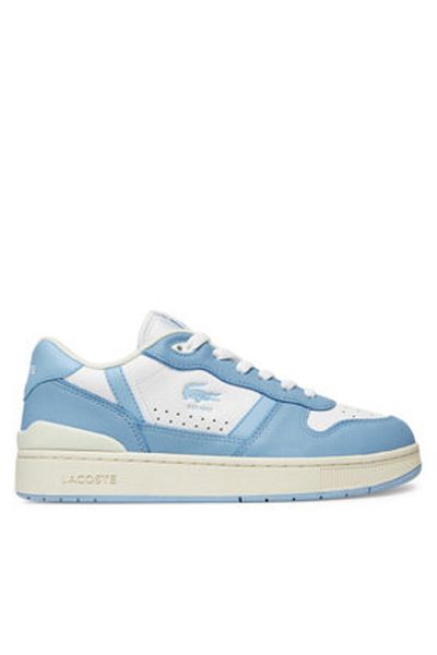 Lacoste Teniși de damă albi LACOSTE-748SFA0052 1T3 WHT/LT BLU