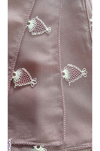 Papatyam Handcrafted Needlework Writing/Needlework/Needlework Yemeni/Handcrafted Dowry Cheesecloth/Cenek/100X100