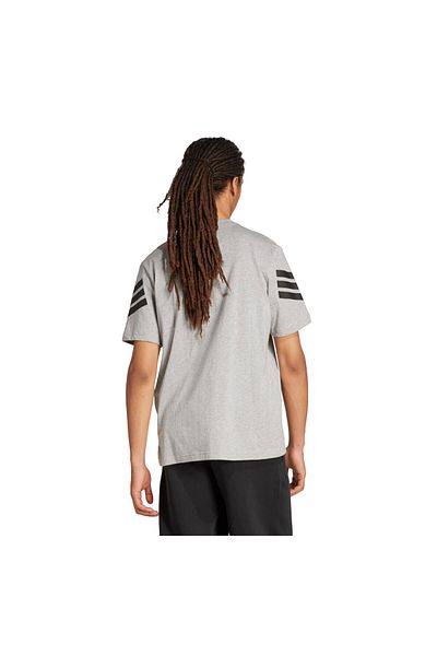 adidas JW4785-E adidas M Fi 3S Reg T Ανδρικό μπλουζάκι γκρι
