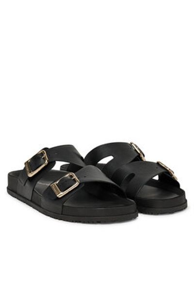 Tamaris Women's Flip-flops black TAMARIS-1-27500-44 003 BLACK LEATHER