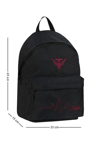 AYSE AGDAS Embroidered School Bag