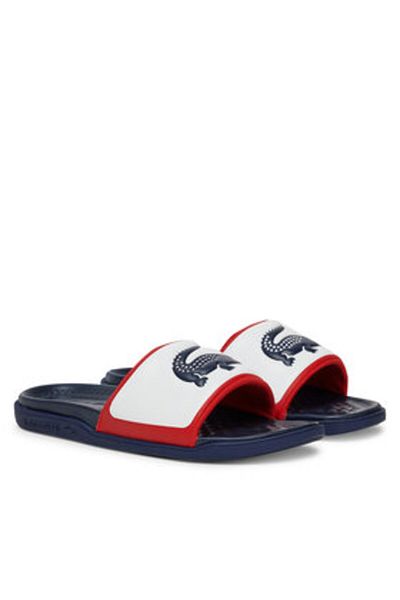 Lacoste Men's Flip-Flops multicolor LACOSTE-749CMA0034 407 WHT/NVY/RED