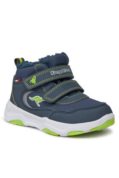 Kangaroos Ghete albastre pentru băieți KANGAROOS-02221 4054 KS-FREEZER V RTXDK BLEUMARIN/LIME
