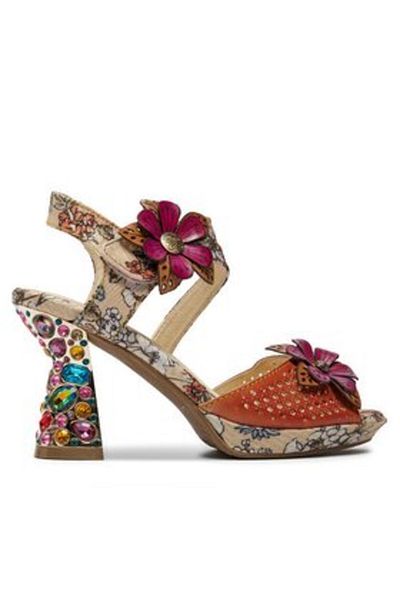 LAURA VITA Women's Sandals brown LAURA VITA-HICAO 23 CAMEL