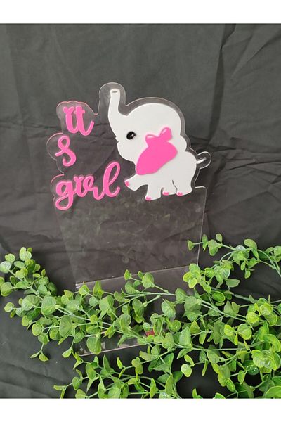 Generica Acrylic stand for distributing roses and chocolates, size 35*25 cm