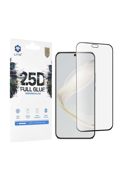 Lito Folie de sticlă Huawei nova 11 / nova 12s, Claritate maximă, Litho, Sticlă 2.5D FullGlue, Transparentă