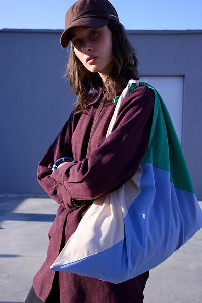 Touché Privé Multicolored Poplin Bag