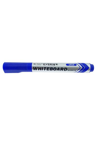 OEM Blue whiteboard marker, round tip 2.5 mm, smooth writing, model Everyday 016, 144 mm, dry erase