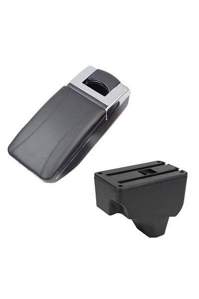 AVR AVR® armrest for Peugeot 2008 2 II (08.2019-) model 6H, black, eco-leather