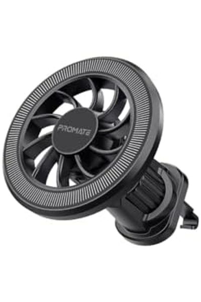 Promate Magnetic Car Mount, Universal Magnetic Ring AC Vent Mount Holder with N52 Powerful Magnets,