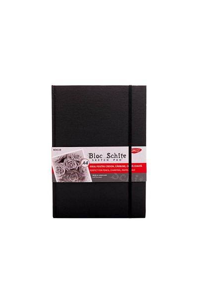 daço Sketch Pad Daco A4, 80 Tabs, Hard Cover, 110 gsm