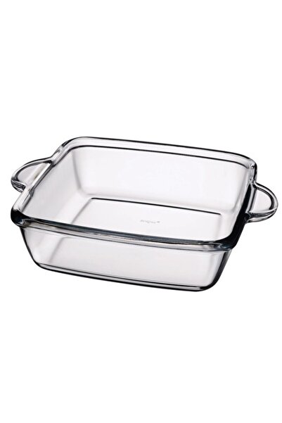 Borcam Vas pătrat rezistent la căldură cu mâner