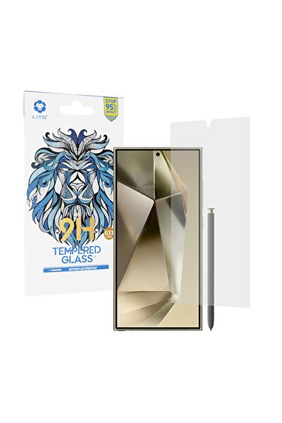 Lito Γυάλινη μεμβράνη Samsung Galaxy S24 Ultra, μέγιστης καθαρότητας, λιθογραφίας, 2.5D Classic Glass 9H, διαφανής