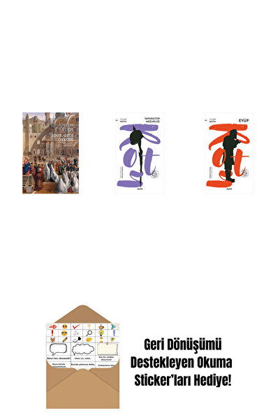 Alfa Yayınları 1002. Gece Öyküsü + İmparator Mezarlığı + Eyüp + Okuma Sticker...