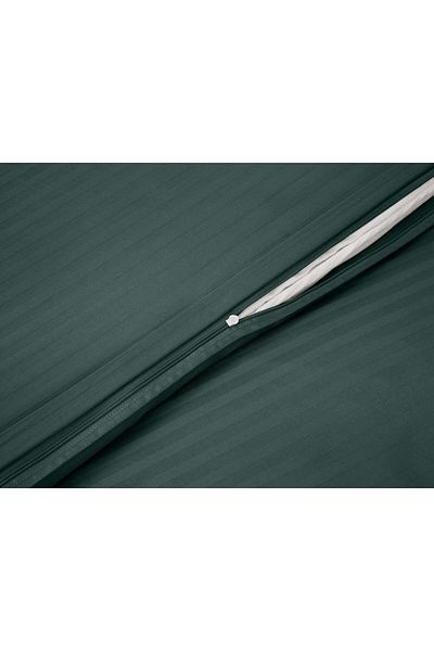 Karna Home Husă de pilota din bumbac satinat cu dungi 200x220