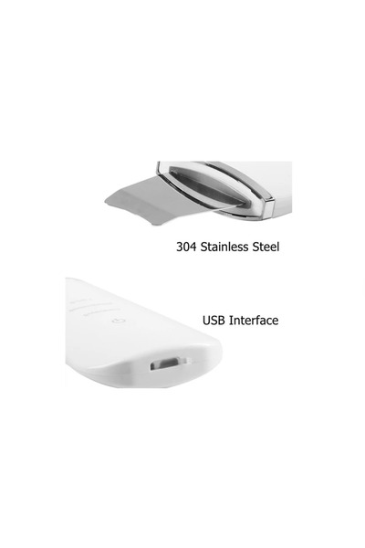 Bestech Ultrasonik Spatula Yüz Akne Giderici Siyah Nokta Temizleme Cihazı