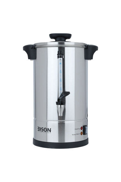 Edison Steel Kettle, 8 Liters, 1300W, RWB016D-8B - Silver