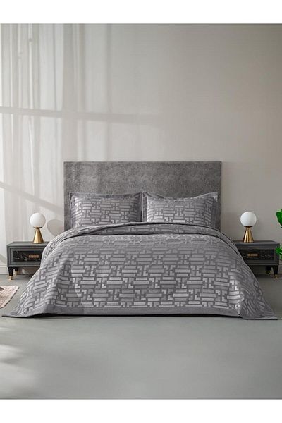 Karna Home Elegant Jacquard Bedspread Alves