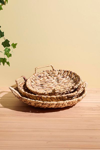 Perotti Комплект от 3 кръгли кошници Cilento Wicker