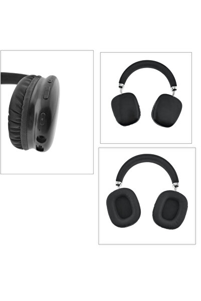 ESPERANZA Căști stereo wireless JELLICO HD1 cu microfon, 400 mAh, Bluetooth 5.3, intrare AUX 3.5mm, negre