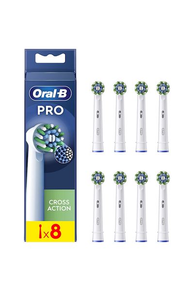Oral-B Replacement Brush Heads Oral-B Pro Cross Action, 8 pcs