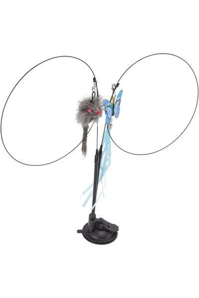 TTT 2-Piece Suction Cup Fishing Rod Toy