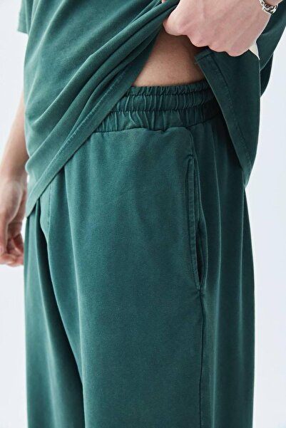 VAMOSCLO Πλενόμενο σετ αθλητικής φόρμας oversized Πράσινο