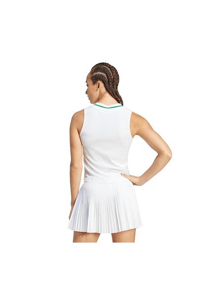 adidas JM4737-K adidas Wow Tank Pro γυναικείο μπλουζάκι λευκό
