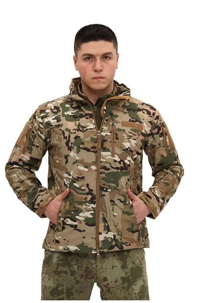 SINGLE SWORD Water and Windproof Tactical Softshell Jacket