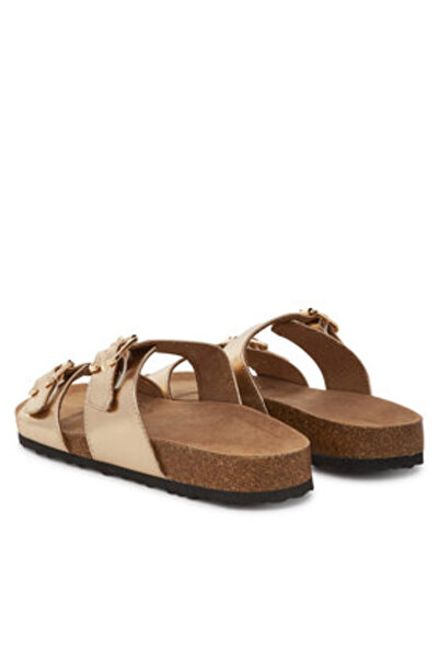 ONLY Shoes Flip-flops aurii pentru femei ONLY-15331392 CULOARE AUR