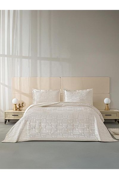 Karna Home Elegant Jacquard Bedspread Alves