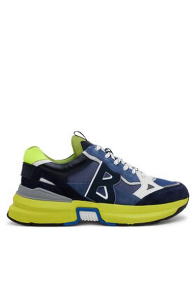 BOGNER Teniși albaștri pentru bărbați BOGNER-12522505 081 BLEUMARIN-GALBEN