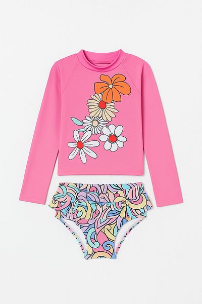 Yalçınoğlu Kids Children's Patterned Summer Swimsuit – Comfortable, Quick Dry, Stretchy Fabric - Ideal Design for Sea and Pool
