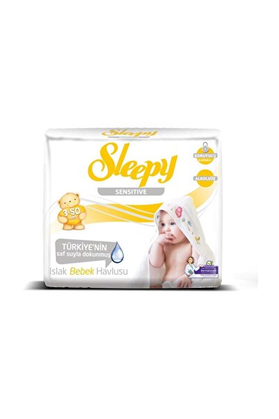 Sleepy منشفة مبللة حساسة 3x50 150 ورقة