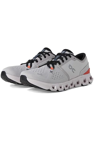 ON Running Cloud X 4 Silver Flame Unisex Performance Sneakers