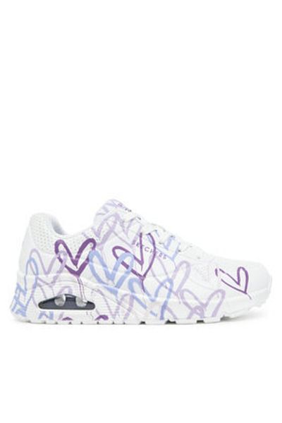 SKECHERS Women's Sneakers white SKECHERS-155507 WLPR