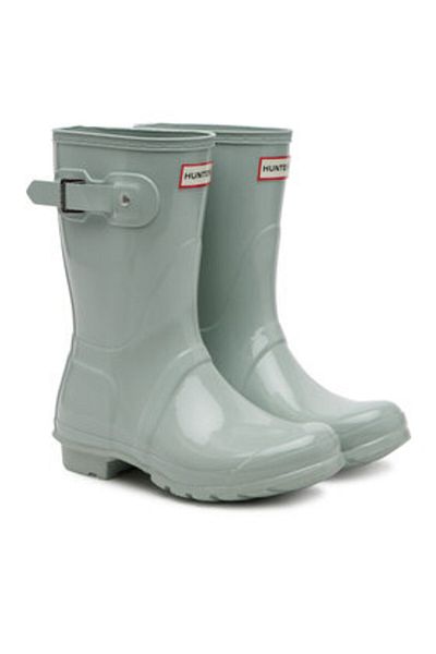 Hunter Ghete Wellington pentru femei albastre HUNTER-WFS1000RGL SEA FOAM