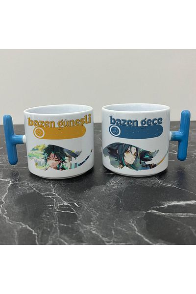 Define Moyas Genshin Impact Xiao Mug Cup - Genshin Impact Sunny Night Series